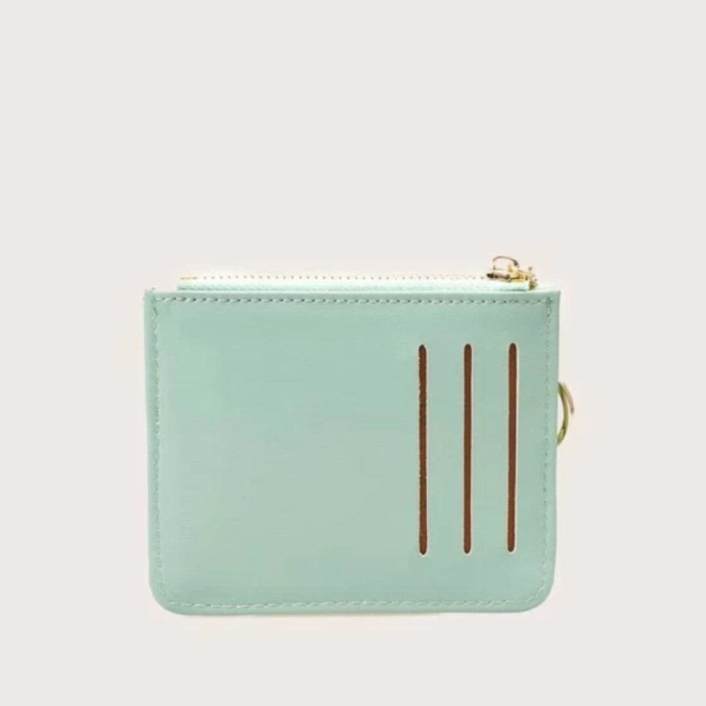 Croc Embossed Purse With Card Holder - Picture 4 of 4